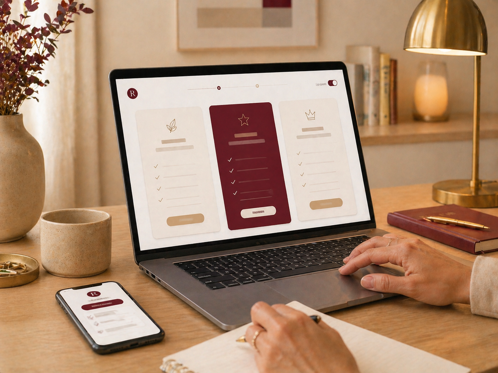Espace professionnel RDVLIB avec présentation des formules tarifaires et des services inclus